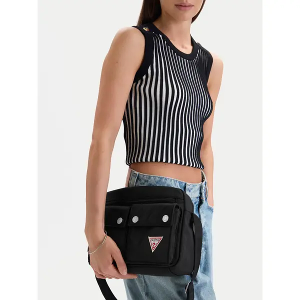 Guess Jeans Torbica Guess Jeans CWBEO-GUESS-XC-002-09 Crna