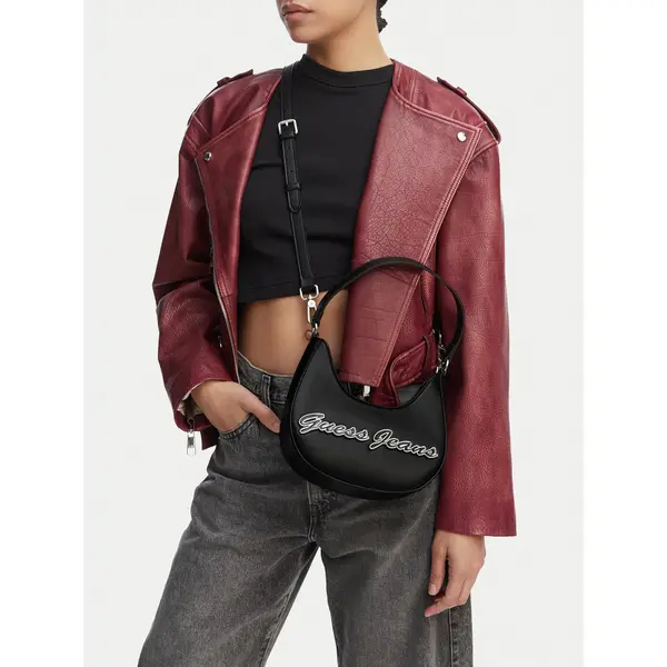 Guess Jeans Torbica Guess Jeans WBEO-GUESS-B-014-09 Crna