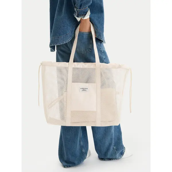 Guess Jeans Torbica Guess Jeans WBEO-GUESS-M-003-09 Écru