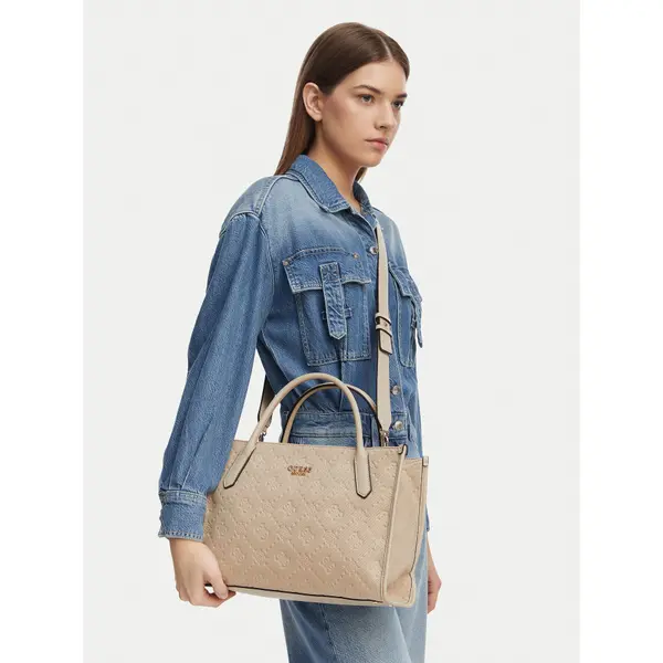 Guess Torbica Guess Jodi HWPD97 69220 Svijetlo bež