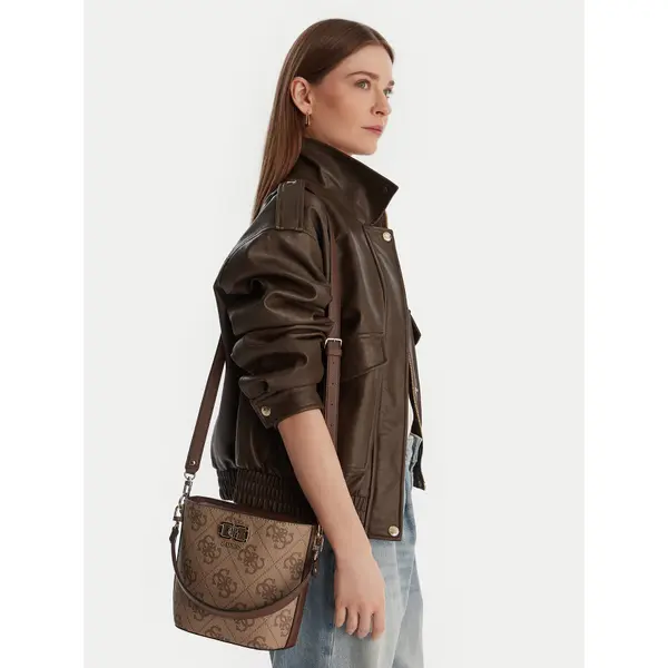 Guess Torbica Guess Karnilla Logo HWOS99 01010 Smeđa