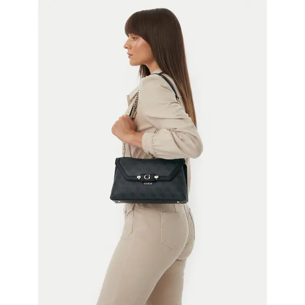Guess Torbica Guess Lindsey HWSG97 49210 Crna