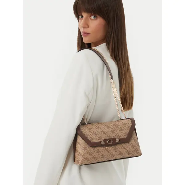 Guess Torbica Guess Lindsey HWSG97 49210 Svijetlo smeđa