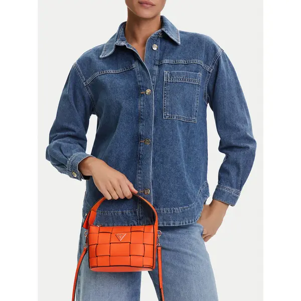 Guess Torbica Guess Maylee Mini HWWG96 61720 Narančasta