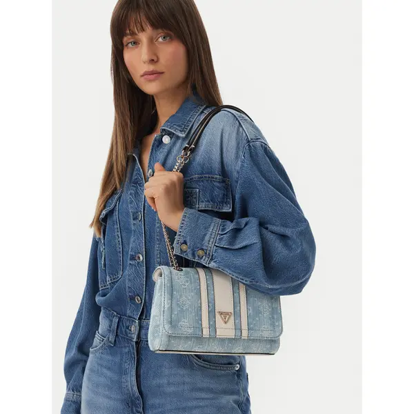Guess Torbica Guess Noelle II HWDL96 72210 Svijetlo plava