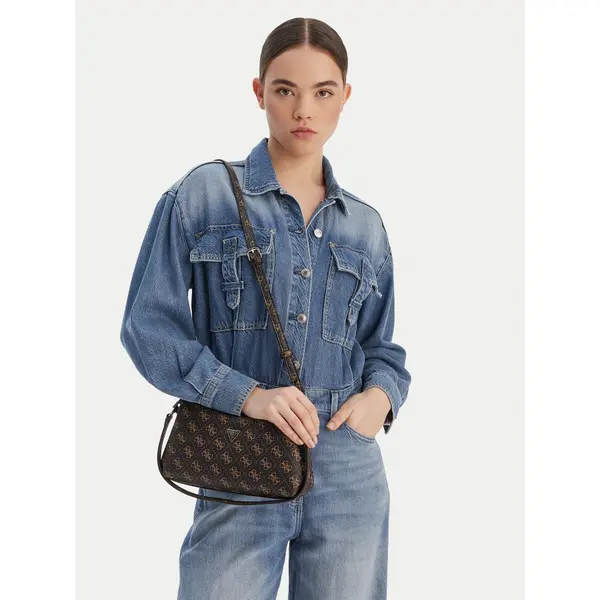 Guess Torbica Guess Noelle II Mini HWQG96 72730 Smeđa