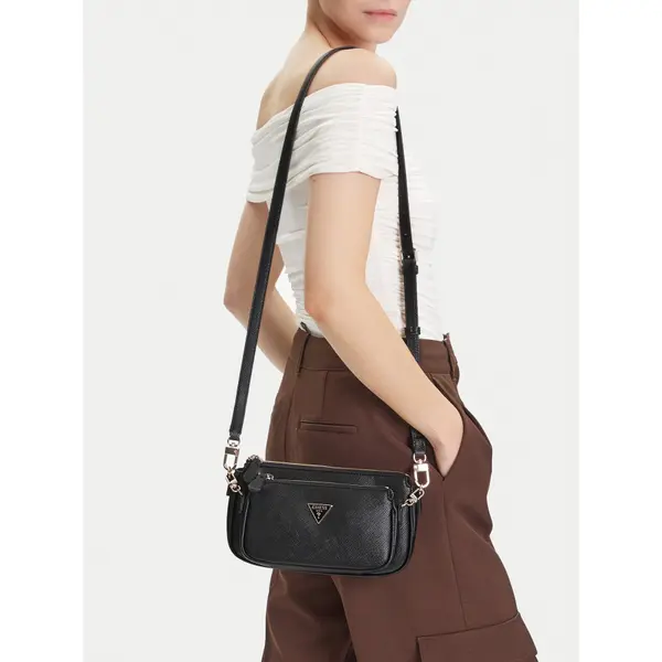 Guess Torbica Guess Noelle II Mini HWZG96 72710 Crna