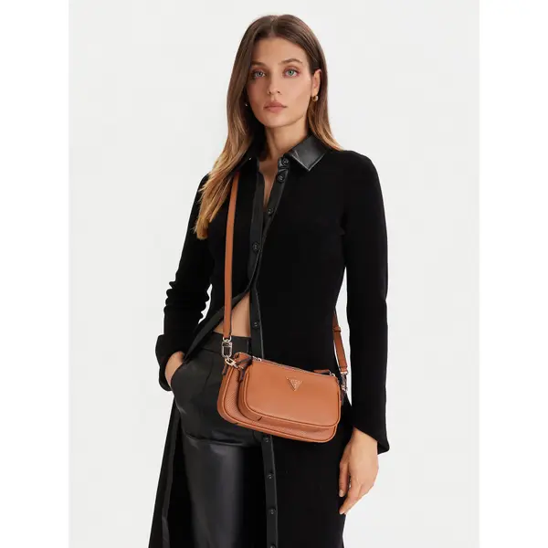Guess Torbica Guess Noelle II Mini HWZG96 72710 Smeđa