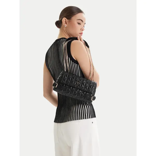 Guess Torbica Guess Paisleigh HWQG98 83210 Crna