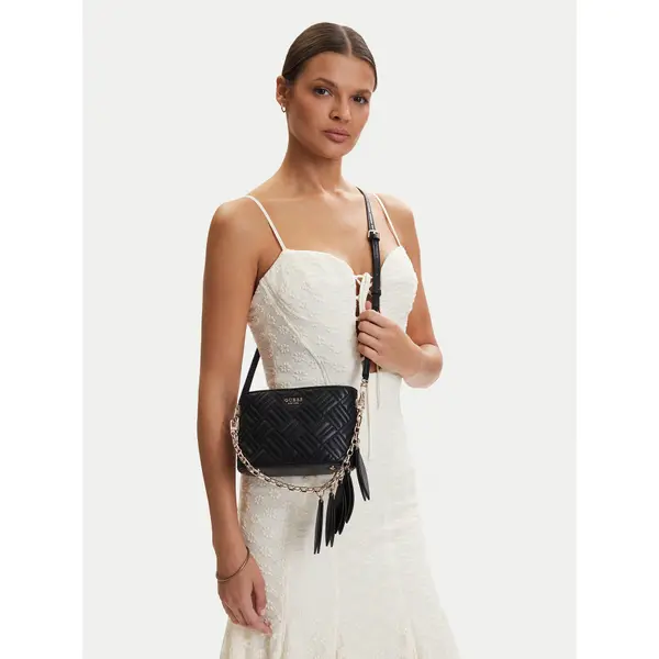 Guess Torbica Guess Sally Mini HWQG99 21770 Crna