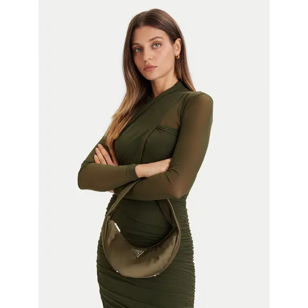 Guess Torbica Guess Sunetra Mini HWSE75 34720 Zelena