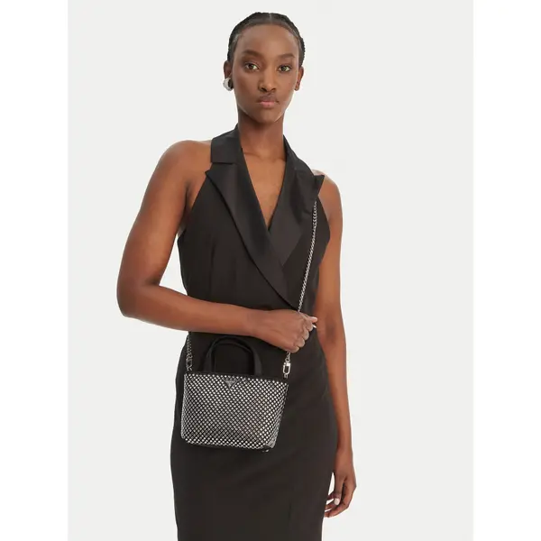 Guess Torbica Guess Tasmin Mini HWRY99 31750 Crna