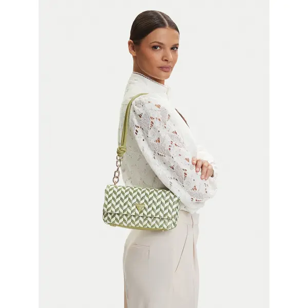 Guess Torbica Guess Tessi HWWG76 91190 Svijetlo zelena