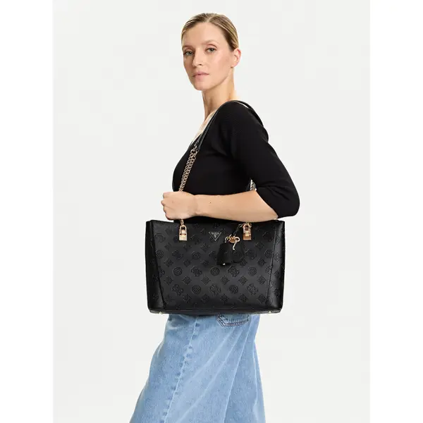 Guess Torbica Guess Tisha HWPD77 64230 Crna