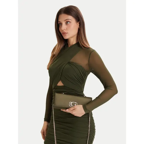 Guess Torbica Guess Zalina Mini HWSG93 50720 Zelena