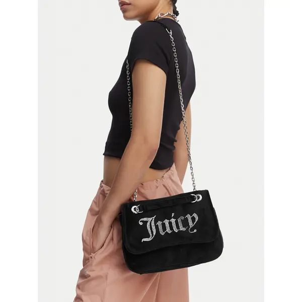 Juicy Couture Torbica Juicy Couture CEO-BEJXT8762WPO. Crna
