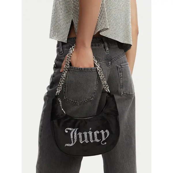 Juicy Couture Torbica Juicy Couture CEO-BEJXT8764WPO. Crna