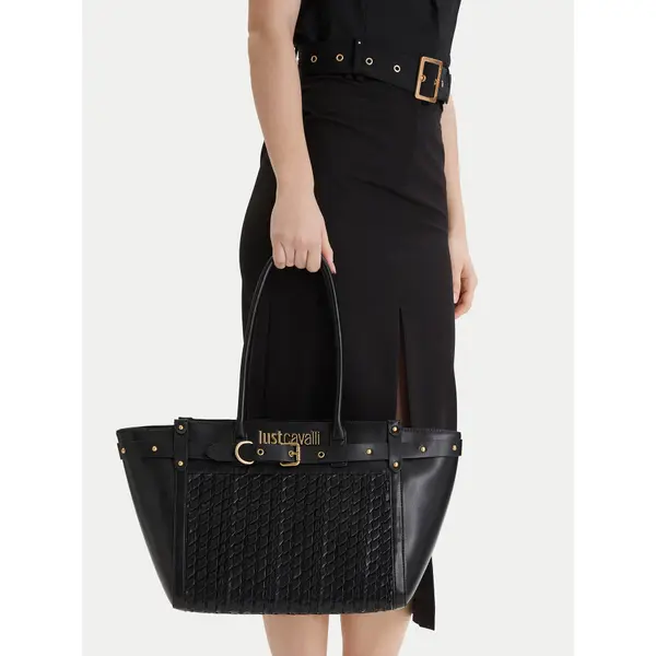 Just Cavalli Torbica Just Cavalli 80RA4BG1 ZSD90 Crna