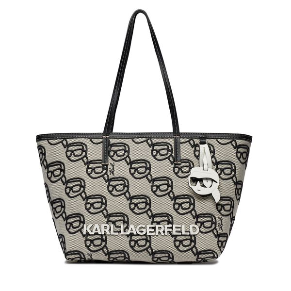 KARL LAGERFELD Torbica KARL LAGERFELD 235W3127 A996 Black / Gray