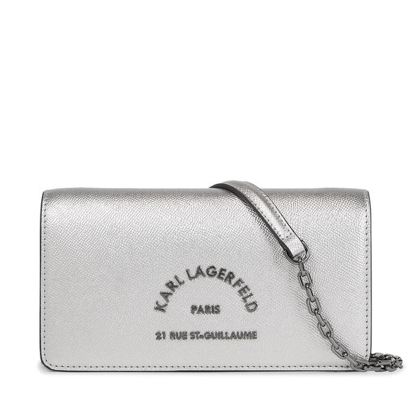 KARL LAGERFELD Torbica KARL LAGERFELD 240W3247 Silver