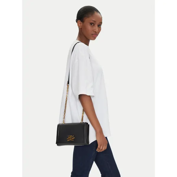 Karl Lagerfeld Torbica KARL LAGERFELD A1W30174 Crna