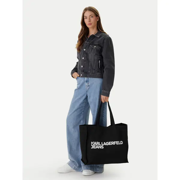 Karl Lagerfeld Torbica KARL LAGERFELD A1W50002 Crna