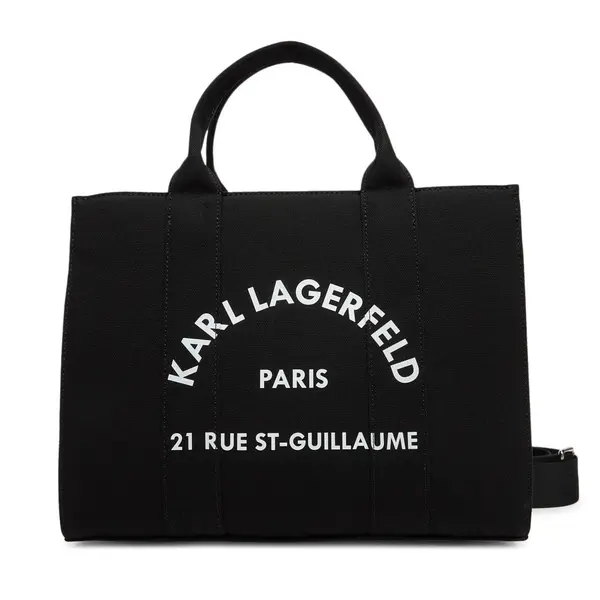 Karl Lagerfeld Torbica KARL LAGERFELD A1W50010 Crna
