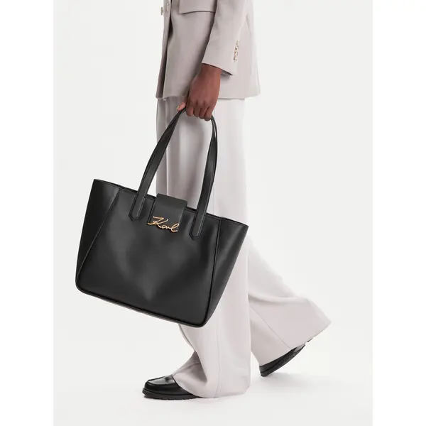 Karl Lagerfeld Torbica KARL LAGERFELD A3W30133 Crna