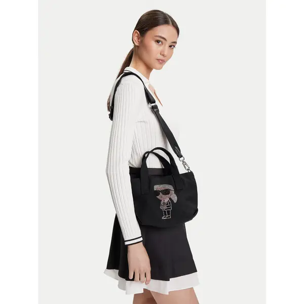 Karl Lagerfeld Torbica KARL LAGERFELD A3W50023 Crna