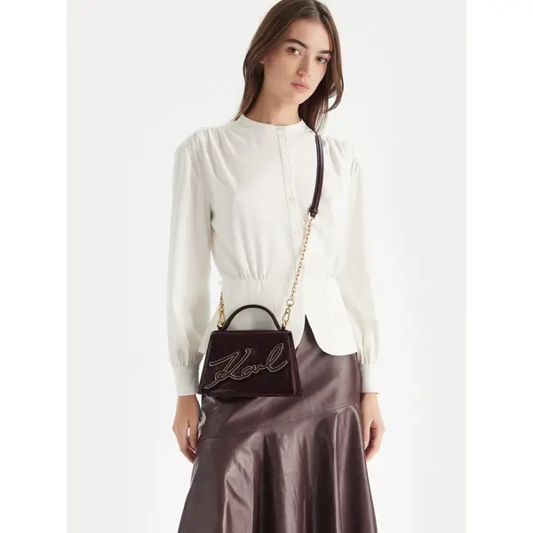 Karl Lagerfeld Torbica KARL LAGERFELD A4W30033 Smeđa