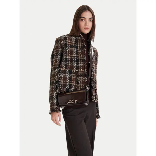 Karl Lagerfeld Torbica KARL LAGERFELD A4W30041 Smeđa