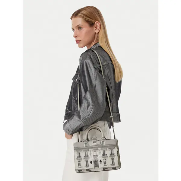 Karl Lagerfeld Torbica KARL LAGERFELD A4W30310 Siva