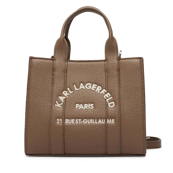 Karl Lagerfeld Torbica KARL LAGERFELD B1W30042 Smeđa