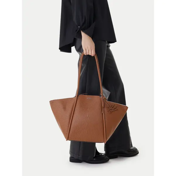 Karl Lagerfeld Torbica KARL LAGERFELD B1W30043 Smeđa