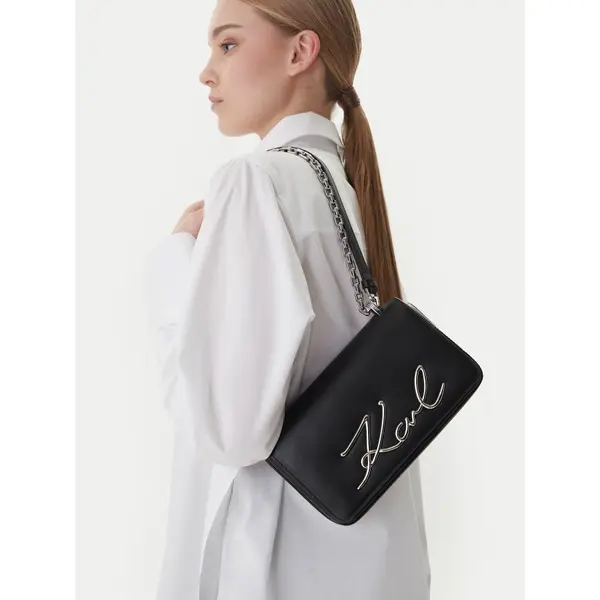 Karl Lagerfeld Torbica KARL LAGERFELD B1W30046 Crna