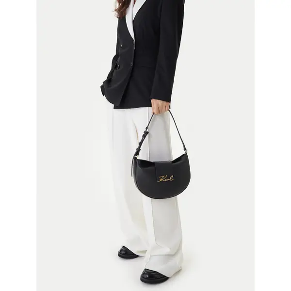 Karl Lagerfeld Torbica KARL LAGERFELD B1W30059 Crna