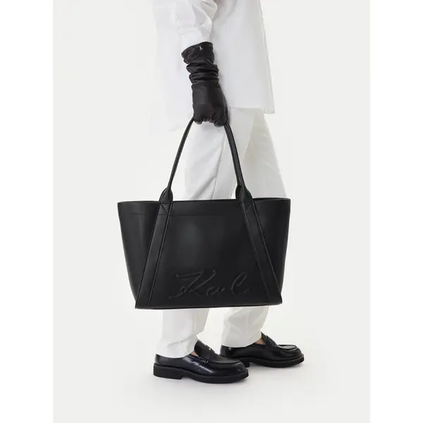 Karl Lagerfeld Torbica KARL LAGERFELD B1W30066 Crna