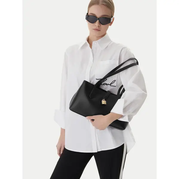 Karl Lagerfeld Torbica KARL LAGERFELD B1W30095 Crna