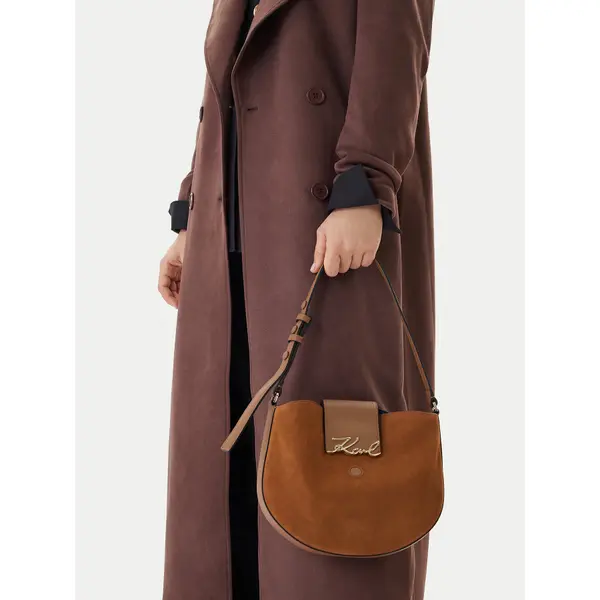 Karl Lagerfeld Torbica KARL LAGERFELD B1W30196 Smeđa
