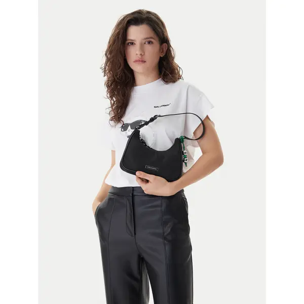 Karl Lagerfeld Torbica KARL LAGERFELD B1W32068 Crna