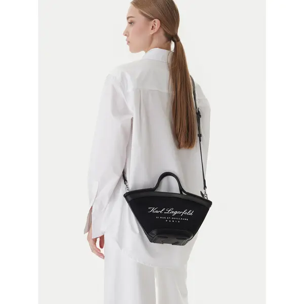 Karl Lagerfeld Torbica KARL LAGERFELD B1W46067 Crna
