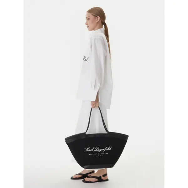 Karl Lagerfeld Torbica KARL LAGERFELD B1W46069 Crna