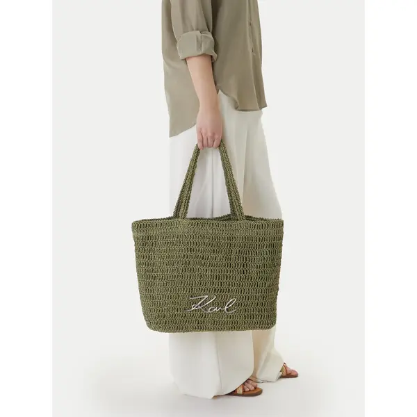 Karl Lagerfeld Torbica KARL LAGERFELD B1W46079 Zelena