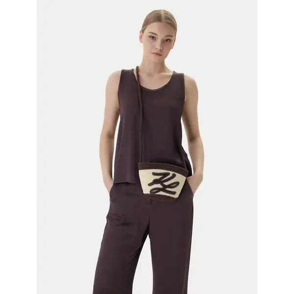 Karl Lagerfeld Torbica KARL LAGERFELD B1W46081 Crna