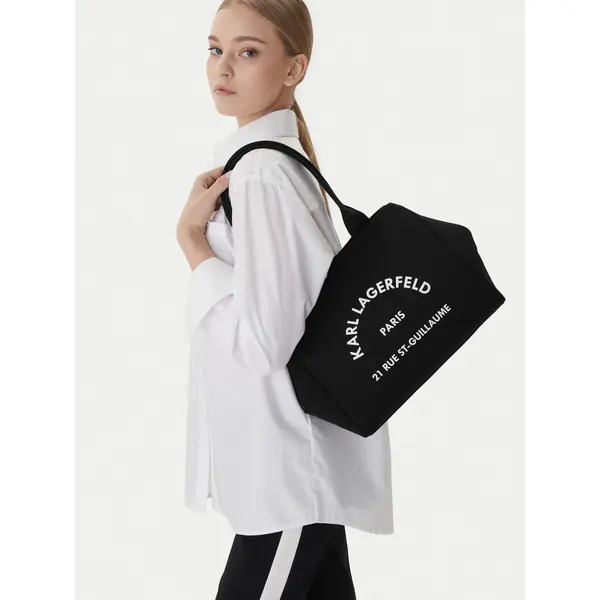 Karl Lagerfeld Torbica KARL LAGERFELD B1W50010 Crna