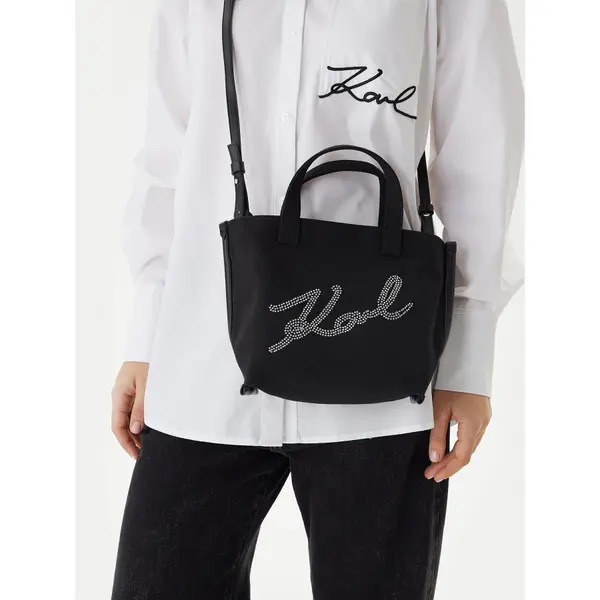 Karl Lagerfeld Torbica KARL LAGERFELD B1W50027 Crna