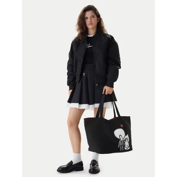 Karl Lagerfeld Torbica KARL LAGERFELD B1W50052 Crna
