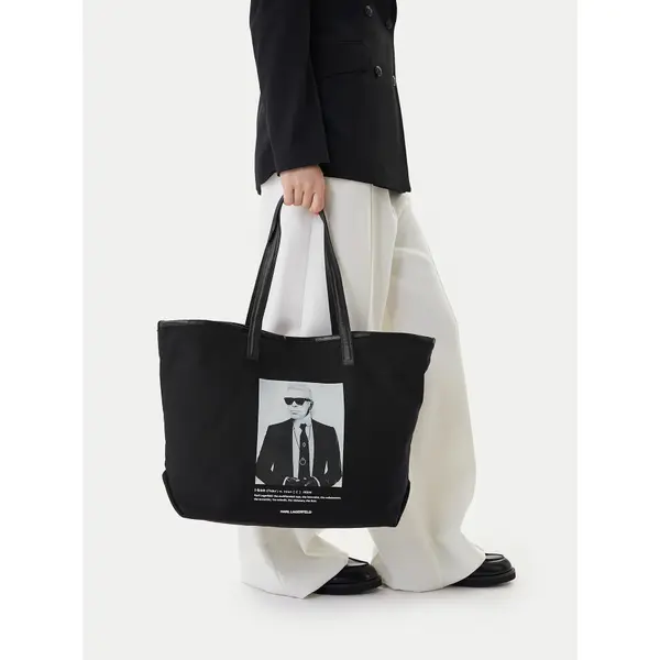 Karl Lagerfeld Torbica KARL LAGERFELD B1W50059 Crna