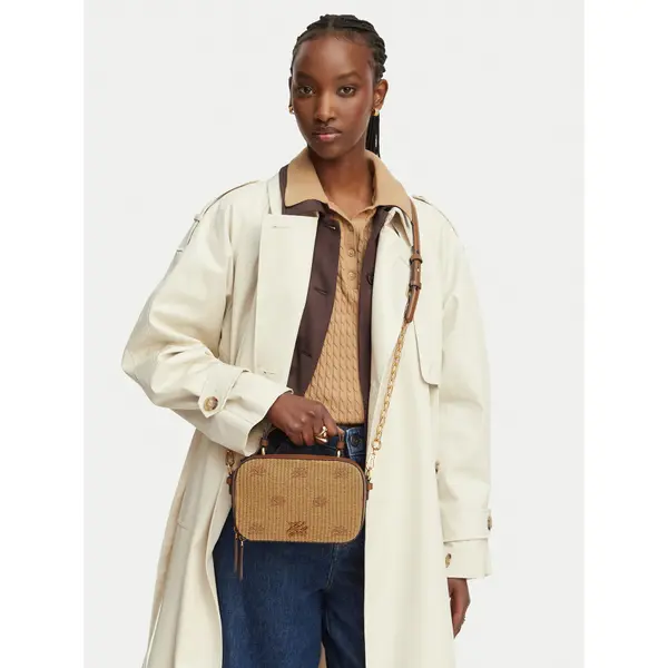Karl Lagerfeld Torbica KARL LAGERFELD B2W30041 Tamno smeđa