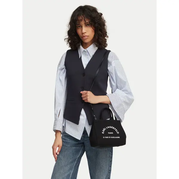 Karl Lagerfeld Torbica KARL LAGERFELD B2W50003 Crna